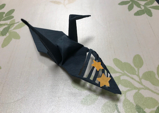 おりがみ きりがみ 折り鶴 はりがみ