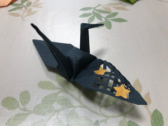 おりがみ きりがみ 折り鶴 はりがみ
