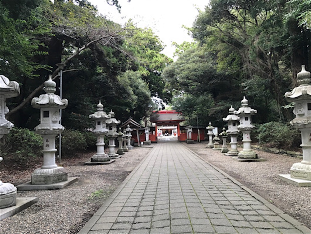 東国三社　息栖神社へ行ってきました。社門