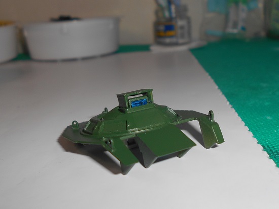 （30）1/35 陸上自衛隊水陸両用車 AAV7A1を作ります。パーツの組み立て。