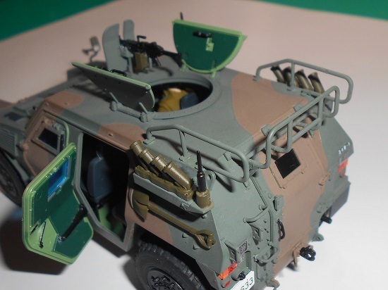（19）「1/35陸上自衛隊 軽装甲機動車（LAV）」が完成しました。