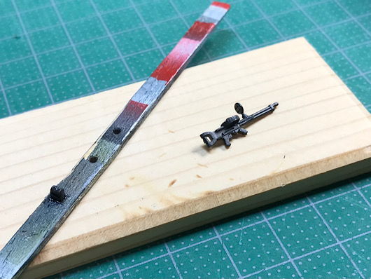 （17）「1/48 中島 B5N2 九七式三号艦上攻撃機」を作ります。胴体と主翼の取り付けまで。