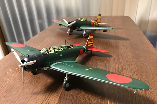 （23）「1/48 中島 B5N2 九七式三号艦上攻撃機」は完成しました。　