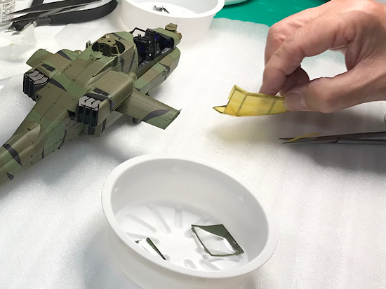 「1/48 AH-64D アパッチ ロングボウ“陸上自衛隊”」を作ります。