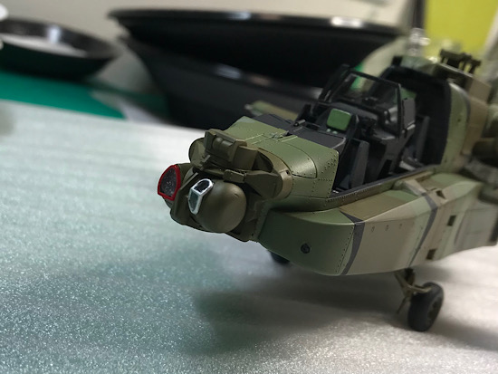 「1/48 AH-64D アパッチ ロングボウ“陸上自衛隊”」を作ります。