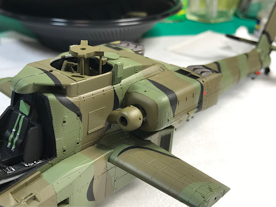 「1/48 AH-64D アパッチ ロングボウ“陸上自衛隊”」を作ります。