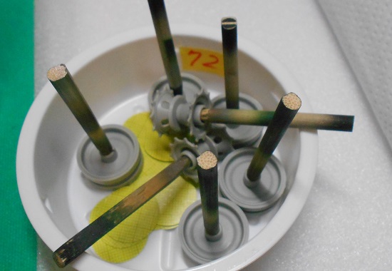 「1/35 陸上自衛隊87式自走高射機関砲 高射教導隊」を作ります。茶色の塗装