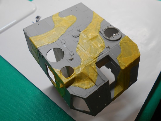 「1/35 陸上自衛隊 99式自走 155mmりゅう弾砲」を作ります