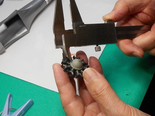「1/32 九六式艦上戦闘機　三菱 A5M2b 日華事変」を作ります。エンジンの組み立て。