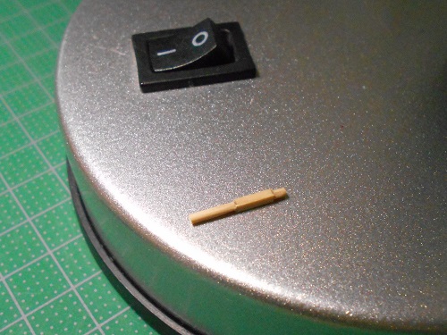今井科学社製の帆船模型「1/80 日本丸」を作ります。キャプスタン棒の制作。