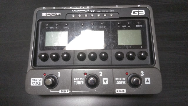 公式新製品 - エフェクター THE ZOOM G3 - イニシャル 売る:1872円