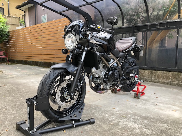 SV650X納車。 - zx900aのGPZ900RとHAYABUSA日記