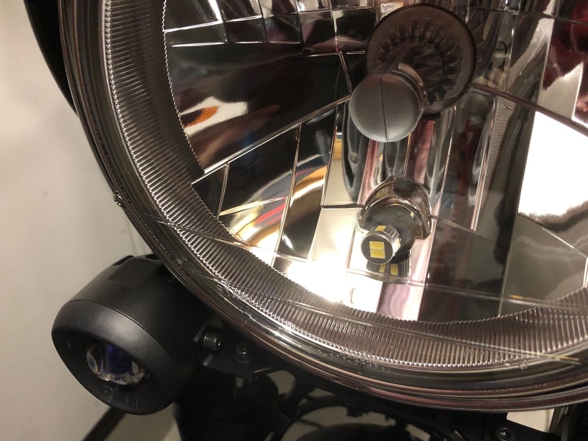 SV650X ポジション球交換。 - zx900aのGPZ900RとHAYABUSA日記