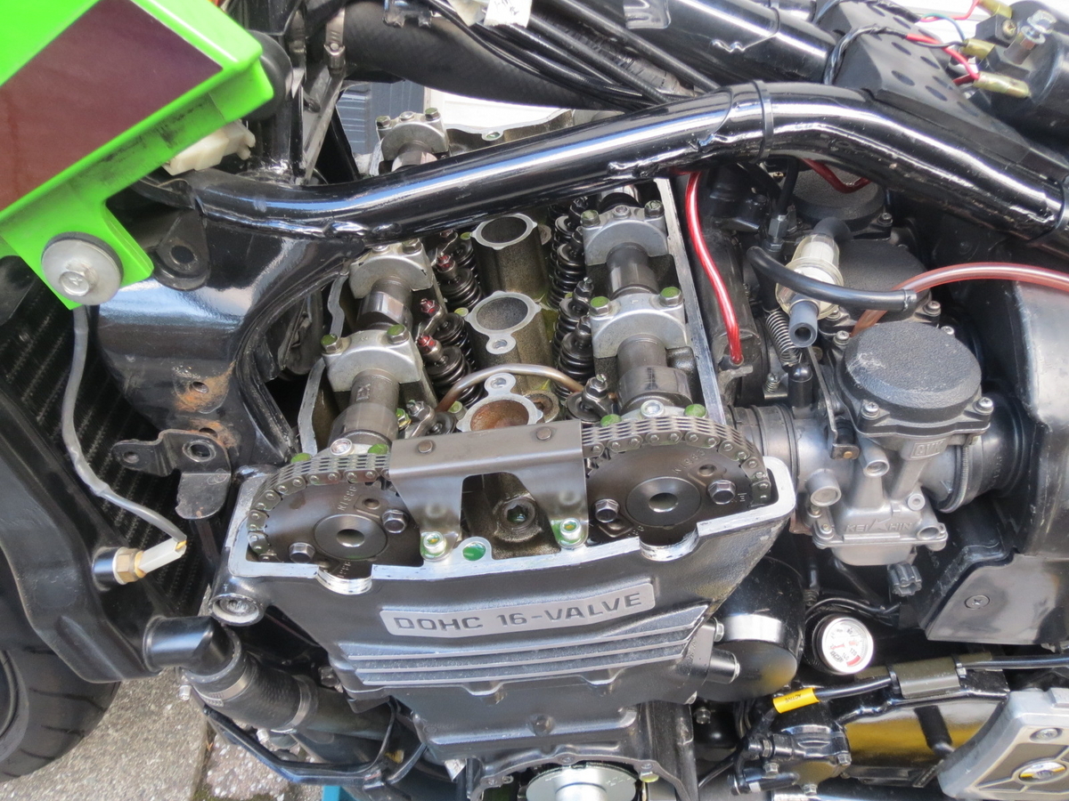 GPZ900R タペット調整、カムチェーン交換、その他色々。 - zx900aの