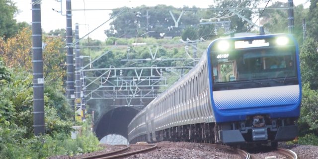 横須賀線 総武(快速)線 停車駅のご案内 JR東日本 電車 鉄道 車内掲示物 横須賀線 総武(快速)線 停車駅のご案内 JR東日本 電車 鉄道 車内